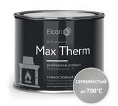 Эмаль термостойкая БАНКА  ELCON серебристая до +700 ° 0,8кг RAL 9006 (при отрниц. темпер) +