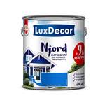 Краска  антисептик для древисины Njord LuxDecor /полярный снег / 0,75 л  NEW