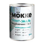Грунт-эмаль 3-в-1 алкидно-уретановая MOKKE /синий/ 1,9кг